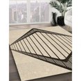 thumbnail image 2 of Ahgly Company Indoor Rectangle Patterned Wheat Beige Area Rugs, 8' x 12', 2 of 6