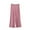 Pink, variant on Diufon Capris Pants for Women Elastic Waist Pleated Pants Casual Solid Color Wide Leg Pants