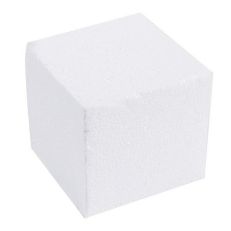 crafts foam polystyrene craft arts modeling brick inches sculpture diy cube block pack square