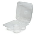 thumbnail image 4 of Detroit Forming Hinged 4-Compartment Large Muffin Container 250ct, 817720, 4 of 4