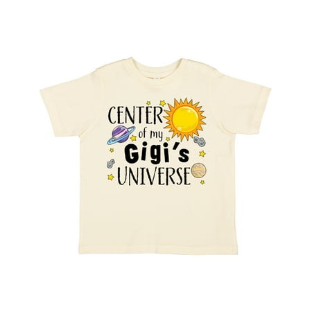 

Inktastic Center of My Gigi s Universe Gift Toddler Boy or Toddler Girl T-Shirt