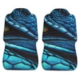thumbnail image 4 of Haiem Blue Viper Snake Closeup Face Printed Car Seat Covers Set of 2, Universal Fit Car Seat Covers,Protective Seat Covers,Comfortable Car Seat Covers, Easy Installation Seat Covers, 4 of 9