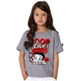 thumbnail image 5 of Cool Kanji Style Betty Boop Love Girls Kids T Shirt Tees Teen Brisco Brands XS, 5 of 6