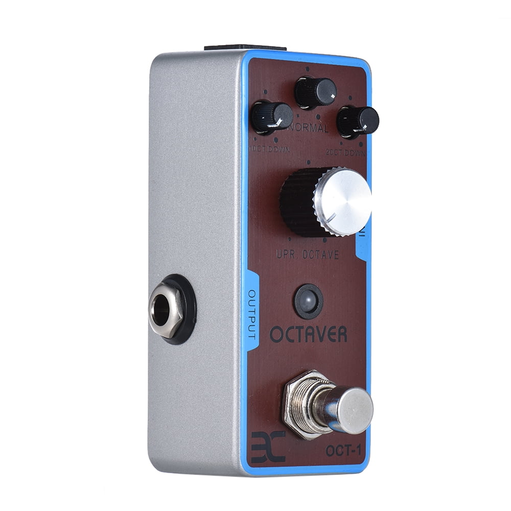 Instrument Accesso Processor ENO OCT-1 OCTAVE Mini Octave Guitar Effect Pedal True Bypass Full Metal Shell