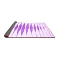 thumbnail image 2 of Ahgly Company Indoor Square Solid Purple Modern Area Rugs, 4' Square, 2 of 4