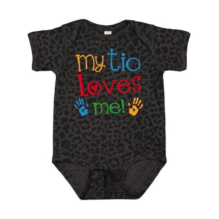 

Inktastic My Tio Loves Me Outfit Gift Baby Boy or Baby Girl Bodysuit