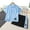 Blue, variant on Baby Boys Summer Clothes Sets Outfits Unisex Spring Cotton Ribbed Short Sleeve Striped Shorts Outfits Clothes 18-24 Months