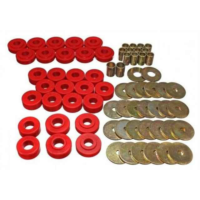 Energy Suspension ENE3-4111R Polyurethane & Steel GM Body Mount Set