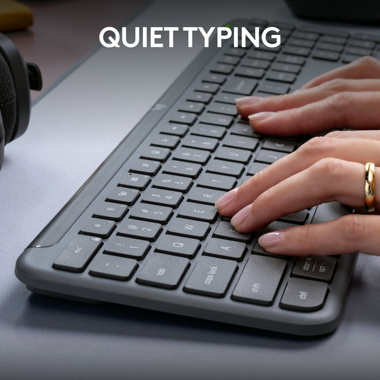 Logitech Signature Slim K950 Wireless Keyboard, Sleek Design Logitech Signature Slim K950 Wireless Keyboard, Sleek Design
