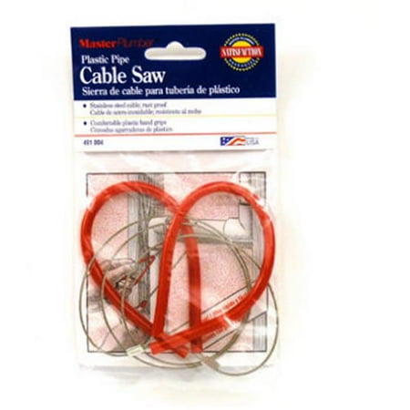 

William H Harvey 491004 Master Plumber Plastic Pipe Cable Saw