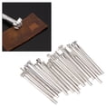 thumbnail image 3 of MasteelfCA 20Pcs Handmade Leather Craft Stamp Kits Leather Carving Printing Tools DIY Leather Saddle Making Tool, 3 of 7