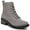 Canvas Grey, variant on LifeStride Womens Kunis Canvas Comfort Insole Ankle Boots