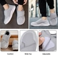 thumbnail image 3 of Diabetic Shoes for Men and Women Extra Wide Width Adjustable Sneakers for Swollen Feet, Non Slip Soft Sole Orthopedic Slip On Walking Shoes Comfortable, 3 of 7