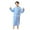 Blue, variant on WOLLED 6-12Y Kids Boys Girls Flannel Robe Toddler Hooded Sleepwear Teen Rabbit Cape Bath Towel Bathrobe Thickened Soft Cute Coral Velvet Bath Towel