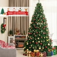 thumbnail image 2 of Gymax 9 FT Artificial Christmas Tree Hinged Christmas Tree w/ 3594 Lush Branch Tips, 2 of 10