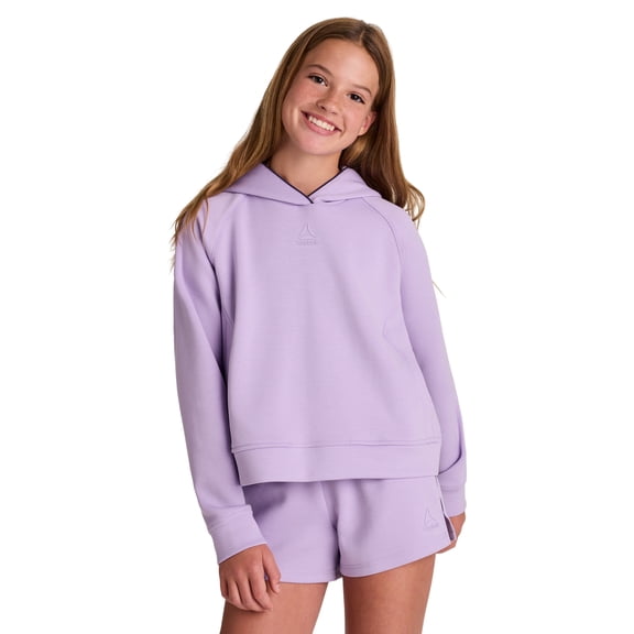 Reebok Girl’s Athletic Momentum Tech Fleece Pullover Hoodie, Sizes 4-18