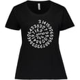 thumbnail image 3 of Inktastic Pi Day Pi Numerals in Spiral Women's Plus Size T-Shirt, 3 of 5