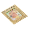 thumbnail image 3 of 1:12 Miniaturas Arte Pintura Hecha a Mano Exquisito Marco Dorado Acrílico Casa de Muñecas Pintura Al óleo para Niñas Niños ANGGREK  Otros, 3 of 8