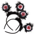 thumbnail image 1 of KAKOWELY 2 diademas decorativas para el cabello con forma de globo ocular para Halloween, diadema de fiesta aterradora, 1 of 4
