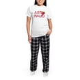 thumbnail image 5 of CafePress - Justmauid Pajamas - Women's Short Sleeve Print T-Shirt and Pants Light Cotton Pajama Set, 5 of 7