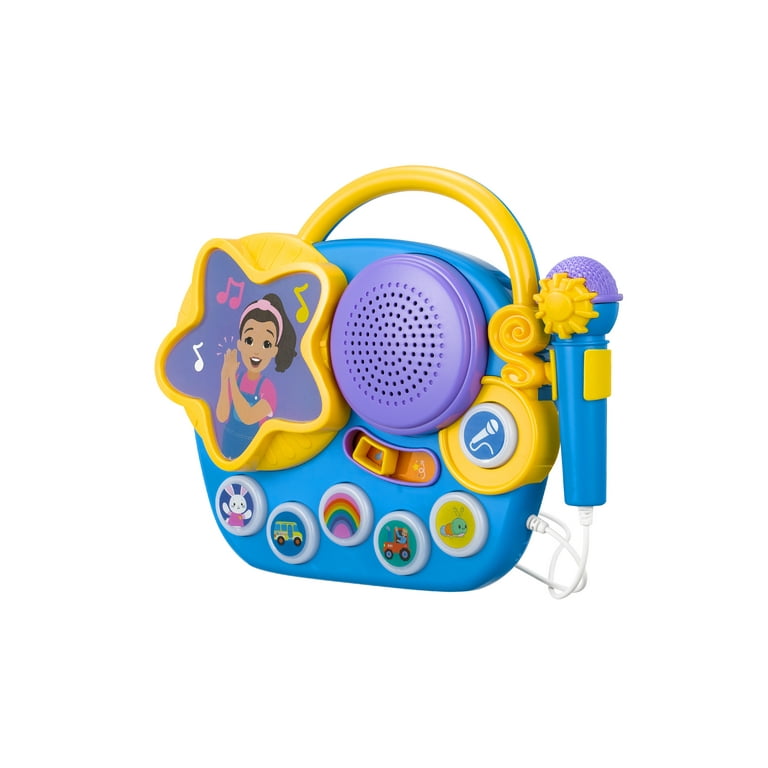 テレビ bomensongcun Ms. Rachel Karaoke Microphone Sing-Along Musical Boombox
