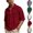 Red, variant on HAJWOH Mens Polo Shirts Short Sleeve Slim Fit Golf Shirt with Pocket Casual Collared Shirt Textured Knit Tops Workout Shirts