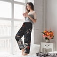 thumbnail image 5 of Sikiie Midnight Butterfly Floral Dream Women’s Lounge Pants, Lounge Pants Sleep Bottoms, Lounge for Women, Womens Pajama Pants -Medium, 5 of 6