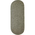 thumbnail image 1 of Rhody Rug Tapis Ovale Tressé Collection Sandi, 2 Pieds x 6 Pieds, Graphite, Réversible, Résistant aux Taches, 1 of 1