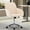khaki, variant on Ergonomic Office Chair with Exquisite Sewing / Comfortable for Bedroom or Office Use