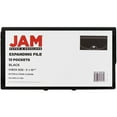 thumbnail image 5 of JAM Paper 13 Pocket Expanding File, Black, 24/Pack, Check Size, 5 x 10 1/2, 5 of 5