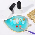 thumbnail image 4 of Nail Art Palette Multipurpose Resin Leaf Shape Makeup Palette Cosmetic Palette, 4 of 6