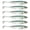 Cyan 80mm, variant on Floating Lures Artificial Soft Fishing Lures and Fishing Tackle Baits for Freshwaters Predators Fishings