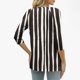 thumbnail image 3 of Tejiojio 3/4 Length Seelve Shirts for Women Casual Printed Crewneck Blouse Loose Fit Summer Top, 3 of 5