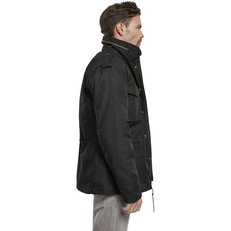 Big & Tall Brandit M65 Classic Field Jacket (Black 6XL) - Outdoors