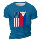 thumbnail image 1 of Camisetas de Manga Larga para Hombres Camiseta de Cuello Redondo Deportiva de Impresión Casual, Camisetas de Manga Larga para Hombres Algodón, 1 of 6