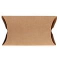 thumbnail image 1 of Cajas de Almohadas de Dulces de de Papel Kraft Cajas de Paquete de Favores de Bodas de 50, 1 of 7