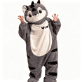 thumbnail image 2 of Funny Cartoon Coral Fleece Women’s Onesie Thickened Lazy Style Hoodless Jumpsuit Sleepwear, Cute Cartoon Style Collar‑Free Women Pajama for Home Rest & Daily Relax, 2 of 5