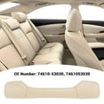 thumbnail image 4 of Inner Roof Pull Handle, 74610-53030 Front Driver Passenger Side Ceiling Interior Grab Handles Compatible with ES350 IS250 IS350 RX350 RX450H, 4 of 7