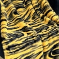 thumbnail image 2 of Plutus Yellow Galaxy Faux Fur Luxury Throw Blanket, 2 of 3