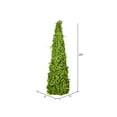 thumbnail image 2 of Vickerman 26'' Artificial Green Mini Leaves Cone., 2 of 2