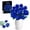 Blue, variant on 12 Red Rose Building Block Set | Compatible with Lego | 626 Pcs Home Decor for Girls Kids Women Valentine's Day Mothers Day Christmas Birthday Gift
