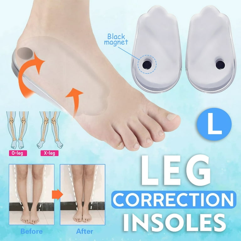 1 Pair Supination & Pronation Corrective Heel Insoles for Adult O