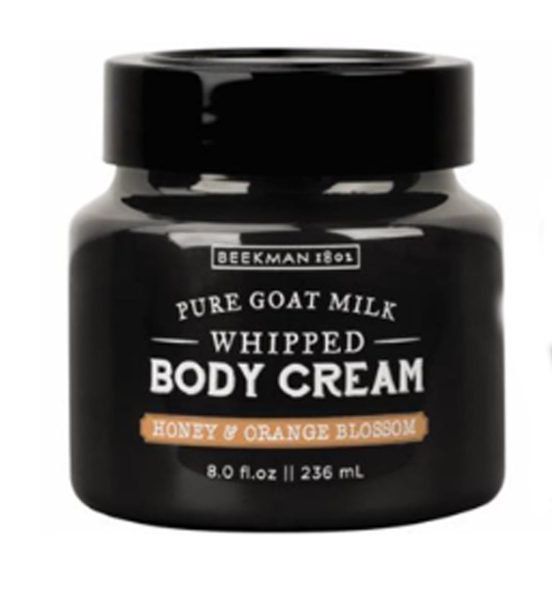 Beekman 1802 Pure Goat Milk Whipped Body Cream 8 oz Honey and Orange