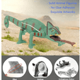 Snake Sale Display 6 PCS Large Rainforest Animal Figurines Set, Realistic Reptile ...