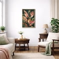 thumbnail image 3 of Framed Canvas Wall Art Tropical Leaves Botanical Print for Living Room Decoration - 24"x36" NATURAL, 3 of 8
