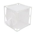 thumbnail image 4 of Butterfly Housing Enclosure,Insect Observation Cage PVC Butterfly White Cage Mesh Butterfly Habitat Effortless Installation, 4 of 8