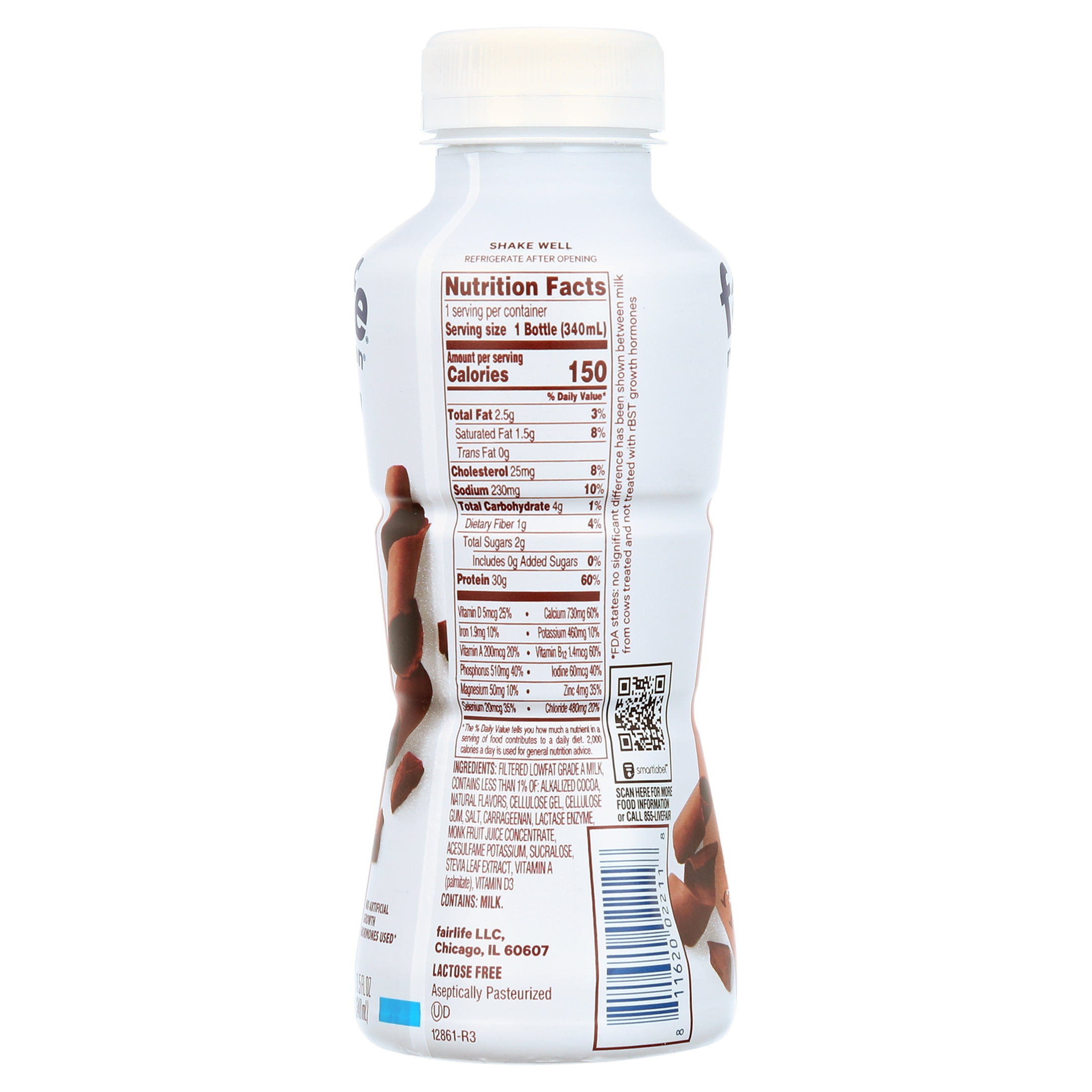Fairlife Nutrition Plan 30g Protein Shake, Chocolate (11.5 fl. oz, 8 Pack)