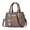 Khaki, variant on Casual Leather Messenger Bag for Women – Medium/Large Capacity Crossbody Shoulder Tote with Stylish Pendant, Satchel & Sling Handbag