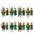 thumbnail image 2 of JoyBlox 12 Figuras de Tortugas Ninja para Armar – Set de Minifiguras de Bloques de Construcción para Decoración de Pasteles, Autos y Fiestas, 2 of 10