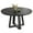 black, variant on Huisuilinss Round Dining Table For 4-6 People,Farmhouse Kitchen Table,47" Circle Kitchen Table With Wooden Cross Pedestal Base,Dinner Table For Dining Living Room(Table Only)